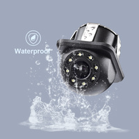 Kamera cofania EBILAEN z 8 diodami LED HD wodoodporna linia parkowania DC 12V CCD kamera wideo 4